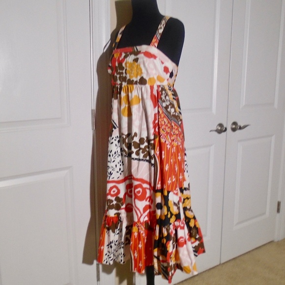 J CREW Magnificent Floral Midi Sundress 2 - Picture 6 of 8